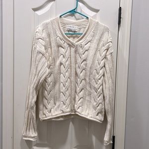 Charlotte Russe chunky cable knit sweater